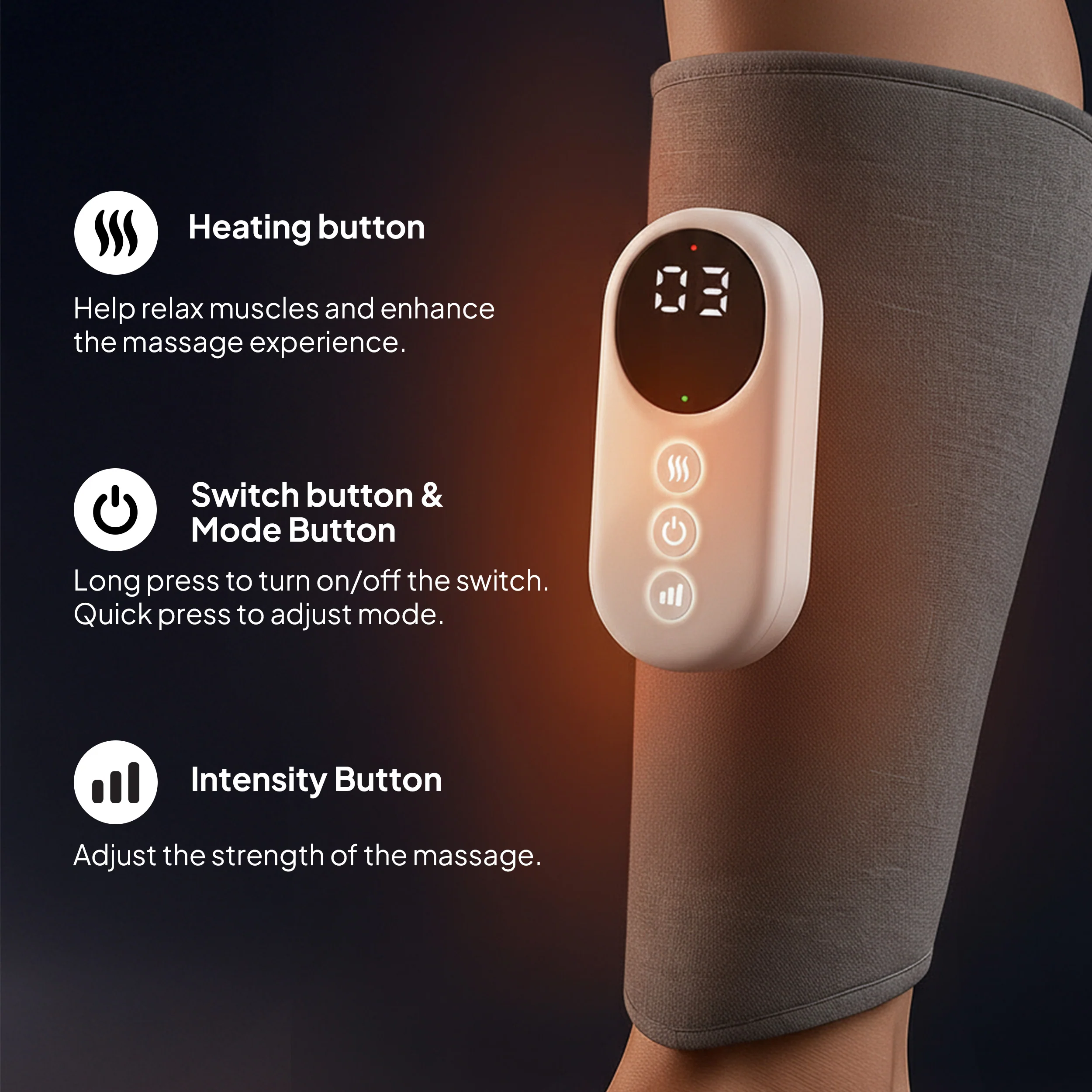RejuvaFlow Leg Massager - Image 3